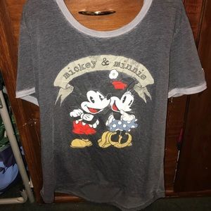 Disney Mickey & Minnie Mouse Shirt